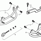 DVX 90 Kick starter and protector assembly