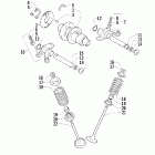 400 4x4 Man Распредвал и клапана