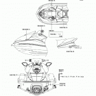 Ultra 260X (JT1500-E9F) Наклейки предупреждения