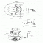 STX-15F (JT1500-A7F) Наклейки предупреждения