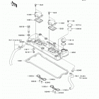 STX-15F (JT1500-A7F) Cylinder head cover(a6f-a8f)