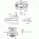 Ultra 250X (JT1500-B7F) Наклейки предупреждения