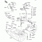 900 STX (JT900-E1) Топливный бак