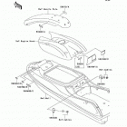 800 SX-R (JS800-A1) Наклейки предупреждения