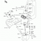 800 SX-R (JS800-A1) Топливный бак