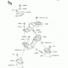 Ultra 150 (JH1200-B2) Крепление двигателя