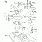 1200 STX-R (JT1200-C2) Hull front fittings(c2)