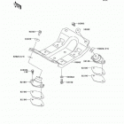 800 SX-R (JS800-A1) Крепление двигателя