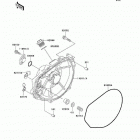 800 SX-R (JS800-A1) Крышки двигателя