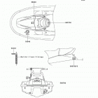 1200 STX-R (JT1200-A2) Наклейки предупреждения