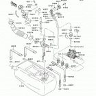 1200 STX-R (JT1200-A2) Топливный бак