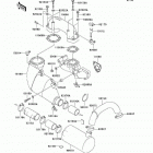 1100 ZXi (JH1100-A8) Глушитель