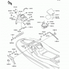 900 STX (JT900-D1) Hull middle fittings