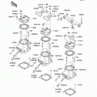 1200 STX-R (JT1200-A2) Цилиндр и головка цилиндров