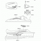 900 STX (JT900-C1) Decals(jt900-c1)