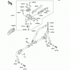 Brute Force 750 4x4i (KVF750-C7F) Главный тормозной цилиндр,передний