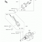 Brute Force 650 4x4i (KVF650-H7F) Коленвал