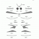 KFX90 (KSF90-A7F) Decals(white)(a7f)