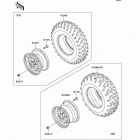 Brute Force 750 4x4i (KVF750-C7F) Колеса,покрышки