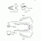 KFX700 (KSV700-B7F) Decals(b7f)