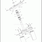 FLI 1BCK HYDRA-GLIDE REVIVAL (2024) FORK BRACKETS, FRONT - FLHCS, FLI
