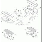 FLTRX 1KH7 ROAD GLIDE (2025) FOOTBOARDS, OPERATOR