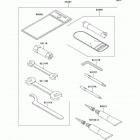 Brute Force 750 4x4i (KVF750-C7F) Owner's tools