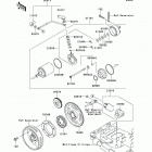 Brute Force 750 4x4i (KVF750-A7F) Starter motor(a7f)