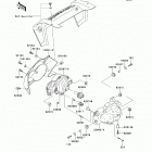 Brute Force 650 4x4i (KVF650-H7F) Фара