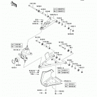 Brute Force 650 4x4i (KVF650-H7F) Передняя подвеска