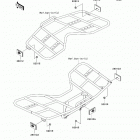 Brute Force 650 4x4 Hardwoods Green HD (KVF650-E7F) Отражатели
