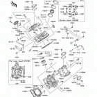 Brute Force 750 4x4i (KVF750-C7F) Головка цилиндра
