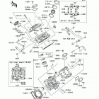 Brute Force 750 4x4i (KVF750-A7F) Головка цилиндра