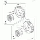 Brute Force 750 4x4i (KVF750-A7F) Колеса,покрышки