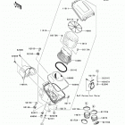Brute Force 650 4x4i (KVF650-H7F) Воздухозаборник