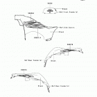 Brute Force 650 4x4i (Canada Only) (KVF650-F7F) Decals(black)(f7f)