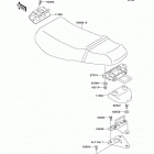 900 STX (JT900-B2) Сидение