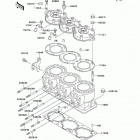 1100 STX D.I. (JT1100-C1) Цилиндр и головка цилиндров