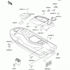 1100 ZXi (JH1100-A5) Наклейки предупреждения