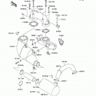 1100 STX (JT1100-B2) Глушитель