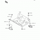 900 STX (JT900-A2) Крепление двигателя