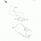 750 STX (JT750-C1) Water muffler