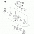 CANADA ONLY (JS750-B3) Коленвал и поршни