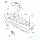 SS (JH750-E2) Наклейки предупреждения