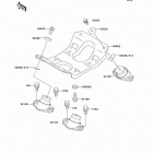 Super Sport XI (JH750-F2) Крепление двигателя