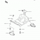 TS (JF650-B8) Крепление двигателя