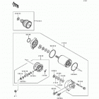 650 SX (JS650-B2) Стартер