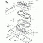 750 SS (JH750-A2) Цилиндр и головка цилиндров