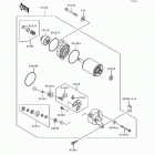 550 SX (JS550-C2) Стартер