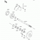 X2 (JF650-A6) Ведущий вал